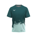 Pikkukuva 5 / 5: 2023 Uusi Mizu T-paita, Jersey, Pyöräilypuku, Patchwork Tennispuku, Fitness Miesten Hengittävä sulkapallo, Ulkoilu T-paidat ET6141642351 2XL