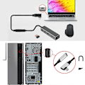 Miniatyrbild 5 av 5: Typ C USB 3.1 Hane till USB-C Hona Förlängningskabel Dataförlängare