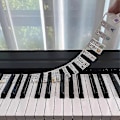 Miniatyrbillede 1 af 4: Genanvendelige Silikone Klaver Keyboard Note Mærker 88 Tangenter Klaver Node Guide Klistermærker