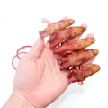 Miniatyrbillede 5 af 5: Halloween flagermus mus Horror dekorationer Simulering Latex Blodig håndfod hængende ornament til halloween bar spøgelseshus indretning høj kvalitet Broken hand-B01