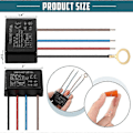 Miniatyrbild 5 av 5: Touch Lamp Switch 2-pack, touch Lamp Control Module för dimbara LED, glödlampor, lampbrytarersättning