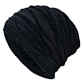Miniatyrbild 1 av 4: Unisex Oversized Slouch Lång Mössa Vinter Varm Stickad Mössa