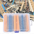 Miniatyrbillede 4 af 4: 2600 stk. Metalfilmmodstande Sortimentssæt Holdbare elektroniske komponenter 1Ω~3MΩ