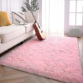 Miniatyrbillede 2 af 5: Soft Fluffy Area tæpper til soveværelse børneværelse Plys Shaggy Nursery Rug