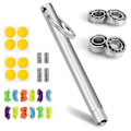 Miniatyrbilde 1 av 5: Yoyo Kit, 12 Yoyo-strenger, 8 Silikonputer, 2 10 Kule Ikke-responsiv, 2 Smal C Responsiv, 4 yoyo-aksel