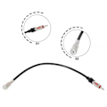 Miniatyrbilde 5 av 5: 1 stk Bilradioantenneadapter ISO til DIN-kabel for FM AM-antenne Bilstereo ISO-kontakt til DIN-plugg Koblingsadapter Bildeler