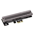 Pikkukuva 4 / 5: M.2 SSD NVME - PCIE 4.0 X1/X4/X8/X16 -muunninadapteri jäähdytyselementillä PCI Express -laajennuskortille
