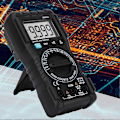 Miniatyrbilde 4 av 4: DM91A 9999 Multimeter Digital Automatisk Intelligent Multimeter (Batteri ikke inkludert)