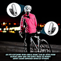 Miniatyrbillede 2 af 5: 2 stk. USB Genopladelig LED Cykel Baglygte Lysstærk 4 Tilstande Baglygte Vandtæt Cykel Baglygte