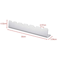 Miniatyrbilde 2 av 5: Kebabstativ for kebabspyd for runde flate tre metall bambusspyd 2 stk