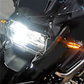 Miniatyrbild 3 av 5: Främre LED Blinkers Indikatorlampor för R1250GS S1000XR F900R Motorcykel Ac