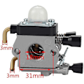 Miniatyrbillede 2 af 5: FS85 Forgaser Kit til Sthil FS75 FS80 FS85 HS75 HS80 HS85 HL75 FH75 HT70 HT75 KM80 KM85 SP80 SP85