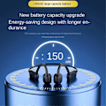 Pikkukuva 4 / 5: Luujohdin Kuulokkeet Uintiin IPX8 Vedenpitävät 32GB Urheilukuulokkeet Langattomat Bluetooth 5.2 Kuulokkeet