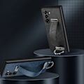 Miniatyrbillede 5 af 5: til Samsung Galaxy Z Fold 5 Cover med Håndledsrem, Læder Beskyttende Bumper Cover Ultra Tynd Stødsikker til Z Fold 5 5G