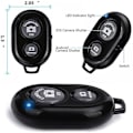 Miniatyrbillede 2 af 5: 2 stk. Bluetooth Kamera Fjernbetjening - Bluetooth Fjernbetjening til iPhone og Android Telefoner