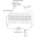 Miniatyrbilde 3 av 4: LED Speillys, Dimbar Speilbelysning, Lang Sminkelys
