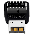 Miniatyrbillede 2 af 5: Computer Motherboard Type-e Usb 3.1 Type-e Interface 90 Graders Styrevinkel Albue Front Type-c Installeret Adapter(ph74b)