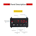 Miniatyrbild 3 av 5: XMT-7100 PID-regulator Programmerbar Smart PID Temperaturregulator AC/DC 85-250V