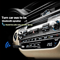 Miniatyrbillede 3 af 4: PIX-LINK B09 Trådløs Bluetooth-kompatibel Receiver 5.0 Adapter Sort Jack 3.5mm Trådløs Receiver Til Bil PC Musik MP3 Højttaler
