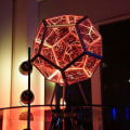 Miniatyrbillede 3 af 5: Infinity Dodecahedron Kreativ Cool Farve Kunst Lys Nat Jule dekoration Lys Drømme Stjernehimmel
