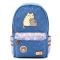 Miniatyrbild 1 av 5: Fat cat mochila söt canvasväska kawaii ryggsäck ungdomsaxelväska style 11