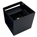 Miniatyrbilde 4 av 5: Gazechimp COB Vanntette Vegglamper, 12W Svart/Hvit Finish Vegglampe, Utendørs