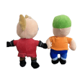 Pikkukuva 3 / 5: 9kpl / set Stumble Guys Pehmolelu Söpö sarjakuvapeli Pehmo Kawaii Anime täytetty nukke tyynylelut lapsille Syntymäpäivälahja 4