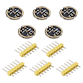 Miniatyrbild 4 av 5: 5st INMP441 Rundstrålande Mikrofonmodul MEMS Hög Precision Låg Effekt I2S Gränssnitt Stöd E