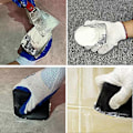 Miniatyrbilde 5 av 5: 3 stk Fugetørrere, Fugetørrer Grout Scraper Hånd Fugetørringsverktøy, Tetningsmiddel Grout Finishing To