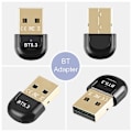 Miniatyrbilde 2 av 5: Bluetooth Adapter USB Trådløs Adapter 3Mbps Adapter Dongle Bluetooth Mottaker Bluetooth-Kompatibel 5.3 For Trådløs Mus PC