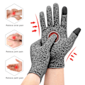 Miniatyrbild 3 av 5: Full Compression Handskar Pekskärm Full Finger Handske Reumatoid Artrit Handstöd för Kvinnor M