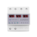 Miniatyrbillede 4 af 5: 100A 3-faset 3P+N Skinnefasevælger Voltmeter med Justerbar Over- og Underspændingsbeskyttelse