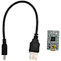 Miniatyrbild 1 av 5: Teensy 2.0 USB AVR Utvecklingskort Atmega32u4 Utbyggnadskort Med Datakabel För
