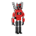 Miniatyrbild 1 av 5: Skibidi Toalett Action Figur Building Block Kit Monitor Man Blocks Modeller Byggleksaker Skibidi Toalett Modell Kid Collection Present monitor man
