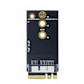 Pikkukuva 2 / 4: 1 KPL NGFF M.2 Key A/E -sovitinkortti langattomalle verkkokortille, sovitinkortti malleille BCM94360CS2, BCM94360, BCM943224 verkkokortti