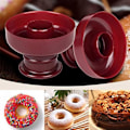 Miniatyrbillede 4 af 5: 1 stk. Donut Bageform i Plastik Non-stick Dessert Maker Form Sikker Donut Skærer Brødskærer Donut Form Til Bagning Donut Form Donutforme Til Bagning Donu