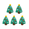 Miniatyrbild 1 av 5: 5 st Xmas 3D Nageldekorationer Nyår Manikyr Jul Nagelberlocker För Nagel