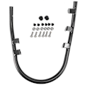 Miniatyrbillede 1 af 5: Motorcykel Forreste Skinne Mudguard Guard Stativ Til Sprint 150 2016-2022 125 150 2014-2022 (sort)