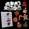 Miniatyrbillede 2 af 4: Sødt jule metal skærestykke til DIY scrapbooking dagbogsudsmykning