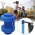 Miniatyrbillede 2 af 5: Trampolin Beskyttelseshætte, 8 Stykker 25mm Trampolin Indhegningsstolpe Hætte til Netkrog Trampolin Forsyning