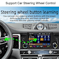 Pikkukuva 2 / 5: 1 Din 4.7 tuuman Autoradio Langaton Carplay Android Auto Mirrorlink RGB BT USB Type-C Lataus FM Stereo