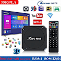 Miniatyrbillede 2 af 5: 2023 Smart TV Set-Top Box X96Q Plus Android TV Boks 11.0 4/64GB AllWinner H616 4K TV Boks X96Q Media Player
