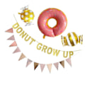Miniatyrbillede 2 af 5: Donut Grow Up Fødselsdagstema Festartikler Dekorationer
