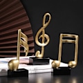 Miniatyrbillede 3 af 5: 3 stk. Moderne Resin Musiknode Figur Statue til Boligindretning Skrivebord Kontor