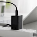 Miniatyrbillede 2 af 5: Praktisk USB Type C Kabel NP-W235 Dummy Batteri Kobler Oplader Strømadapter