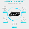 Miniatyrbilde 2 av 5: 2 Sett Motorsykkel 5.0 Bluetooth Hjelm Intercom Universell Sammenkobling Øretelefon Headset med Cnc Støyre
