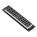 Miniatyrbild 3 av 5: Blå LED Segmentdisplay Tub 8 Siffror 0.56in Digital Drivmodul 74HC595 5V 3 Pin IO