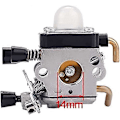 Miniatyrbilde 2 av 5: HIPA Forgasser og 2 Primerpumper kompatibel med STHIL FS38 FS45 FS45C FS45L FS46 KM55 HL45 KM55R FC55 Trimmer