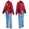 Miniatyrbild 5 av 5: Anime Wonder Egg Priority Kawai Rika Cosplay Kostym Gul Gradient Peruk med kappa Skjorta Byxor Outfits Julfest Kläder Costumes with wigs S