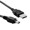 Miniatyrbillede 3 af 5: 10 Ft USB-kabel til Sony PS3-controller, opladningskabel til Playstation 3 trådløs DualShock SIXAXIS C